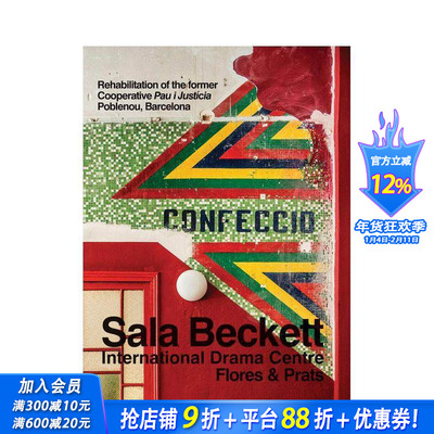 【现货】巴塞罗那建筑事务所Flores & Prats Flores & Prats:Sala Beckett 英文建筑师/工作室 正版进口书