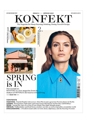 【订阅】KONFEKT 女性生活时尚文化杂志 单片眼镜同杂志社 英国英文版 年订4期 D675 年订4期