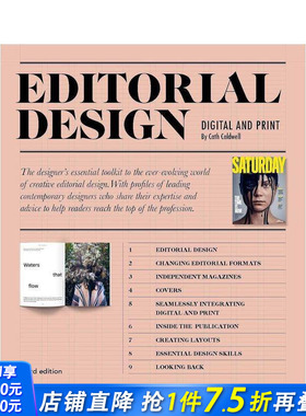【预售】编辑设计（第三版）：数字与印刷 Editorial Design Third Edition: Digital and Print 原版英文版式色彩设计 正版进口书