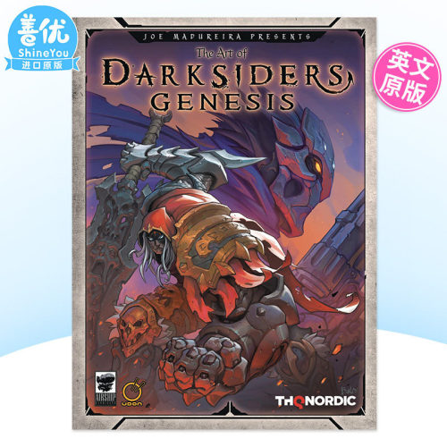 【预售】暗黑血统：创世纪游戏设定集 The Art of Darksiders Genesis 英文艺术原版图书进口书籍