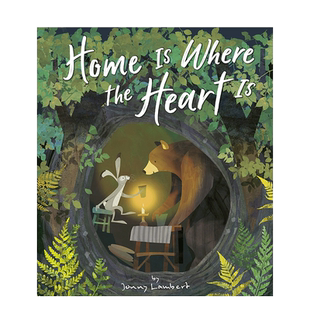 【预售】吾心安处是吾家 Home Is Where the Heart Is 英文儿童绘本故事 友谊 差异相处 英文原版正版进口图书籍