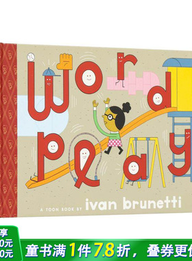 【现货】词汇之乐（TOON Level 1） Wordplay 原版英文儿童插画绘本 英语早教 进口图书