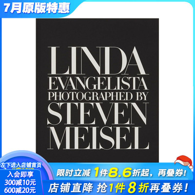 【预售】琳达·伊万格丽斯塔影集-来自史蒂文·梅塞Linda Evangelista Photographed by Steven Meisel英文摄影肖像正版进口书画册