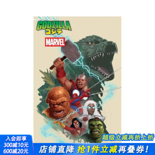 英文漫画书 进口书 Godzilla Marvel Universe the 哥斯拉大战漫威宇宙 vs. 正版 原版 预售