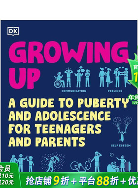【现货】成长 Growing Up 原版英文心灵励志 正版进口书