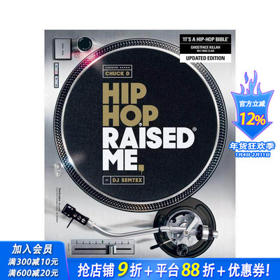 【预售】嘻哈伴我成长 Hip Hop Raised Me 原版英文音乐 Thames & Hudson 正版进口书