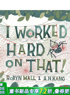 【预售】我很努力 I Worked Hard On That! 英文儿童故事绘本 进口童书