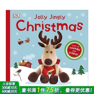 Jingly Christmas 6岁 现货 善优童书 英文儿童发音适合3 Jolly 圣诞节 快乐叮玲响