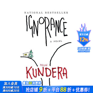 【预售】无知 Ignorance 米兰昆德拉作品 原版英文文学 正版进口书