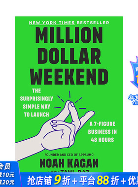 【预售】百万美元周末 Million Dollar Weekend 原版英文商业行销 正版进口书