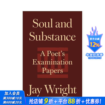 【预售】灵魂与物质：一位诗人的考卷 Soul and Substance: A Poet’s Examination Papers 原版英文文学散文 正版进口书