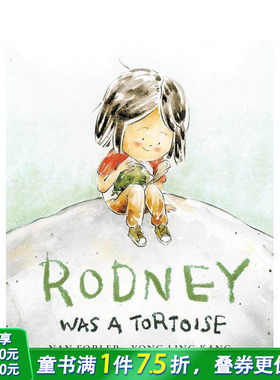 【现货】罗德尼是一只乌龟Rodney Was a Tortoise英文儿童绘本 死亡生命教育 心灵治愈 自我认知 情绪管理 原版正版进口图书