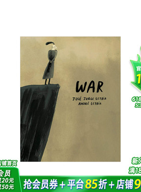 【现货】战争War 葡萄牙诗人Jose Jorge Letria作品 Andre Letria插画 少儿人文历史故事艺术绘本 英文原版 图书