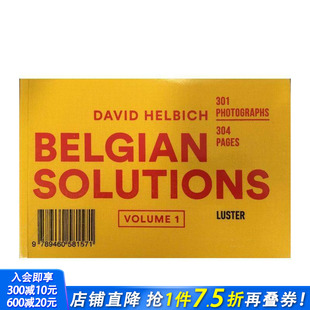 英文摄影作品集 进口书 苐一卷 Vol Solutions 比利时方案 Belgian 正版 原版 预售
