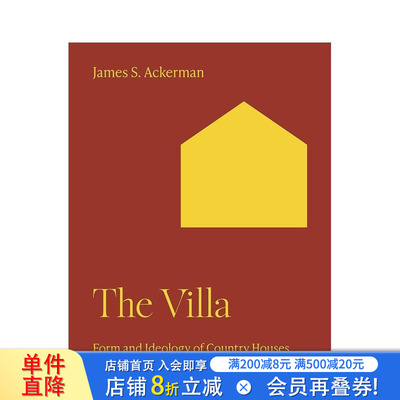 【预售】【梅隆艺术讲座丛书】别墅：乡村住宅的形式和思想体系 Form and Ideology of Country Houses 英文建筑设计 正版进口书