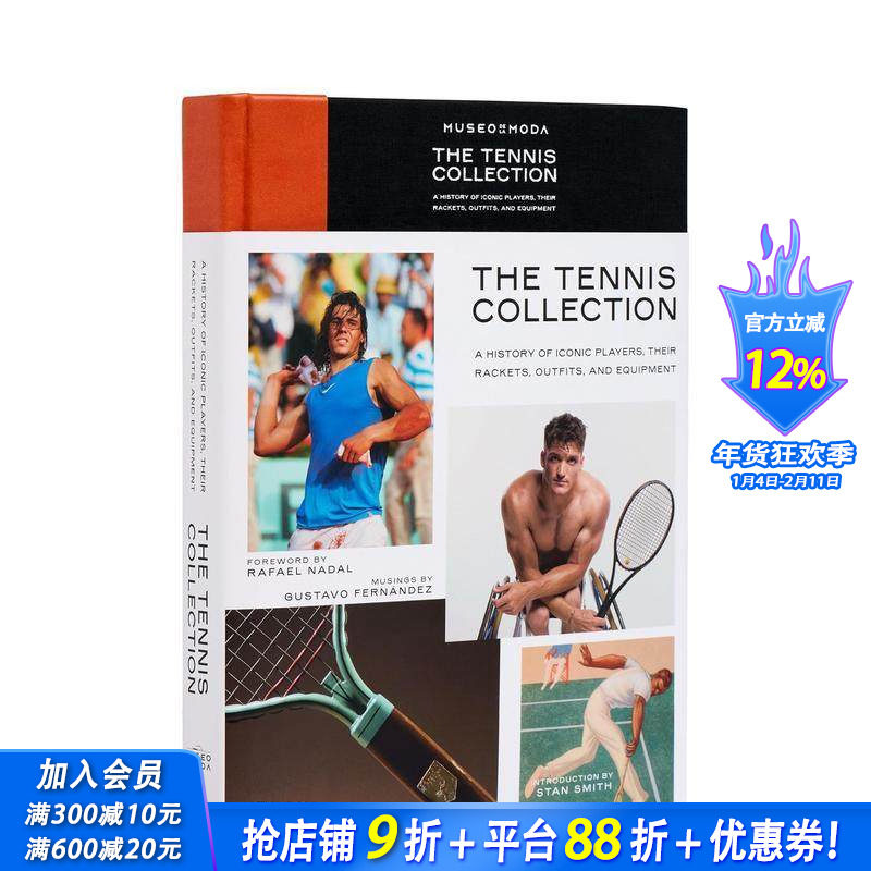 【现货】网球收藏： 标志性球员及其球拍、服装和装备的历史 The Tennis Collection: a H 原版英文时尚 正版进口书