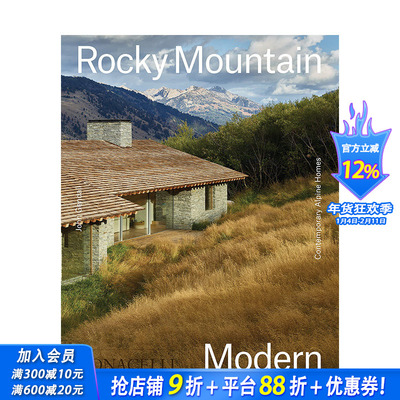 【预售】英文原版 洛基山现代建筑 Rocky Mountain Modern 建筑设计 正版进口书籍画册 善优图书