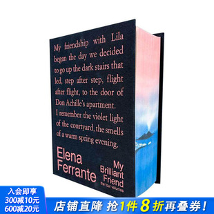 天才女友：那不勒斯四部曲十周年特别纪念版 进口书 正版 Four 预售 我 Volumes Brilliant 英文文学小说 Friend 原版 The