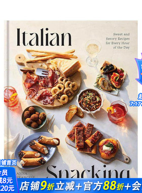 【现货】意大利小吃及街头美食 Italian Snacking 英文餐饮 正版进口书
