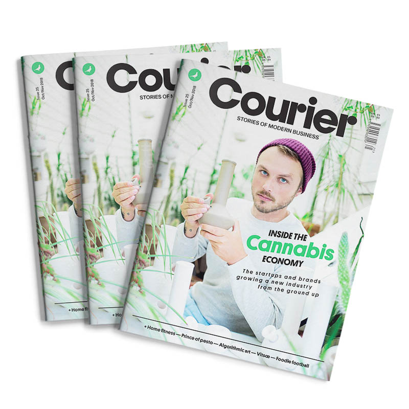 订阅 Courier  开店创业商业志 英国英文原版 年订6期 G069 年订6期