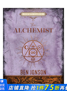 【预售】【Chartwell Classics】The Alchemist，炼金术士  英文世界文学 正版进口书籍 善优图书