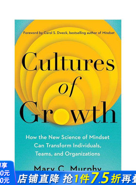 【预售】成长的文化：团队思维与科学 Cultures of Growth 原版英文商业行销 正版进口书