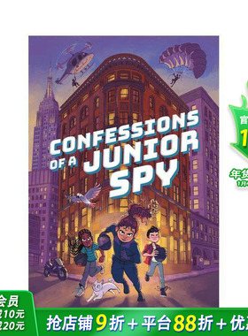 【预售】少年间谍的自白 Confessions of a Junior Spy 英文儿童桥梁章节故事书 英语拓展进口书