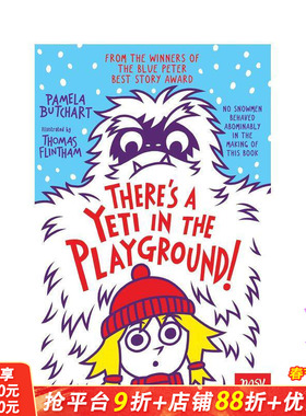 【预售】【伊兹和朋友们】8操场上的雪怪 Izzy and Friends:There's A Yeti In The Playground! 英文儿童桥梁章节故事书拓展阅读