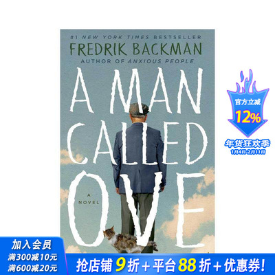 【预售】一个叫欧维的男人 A Man Called Ove 英文小说 正版进口书