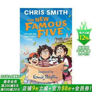 【现货】【五人探险队】五人组与走私密码之谜【The New Famous Five】Five and the Smuggler's Code英文儿童故事书英语拓展阅读