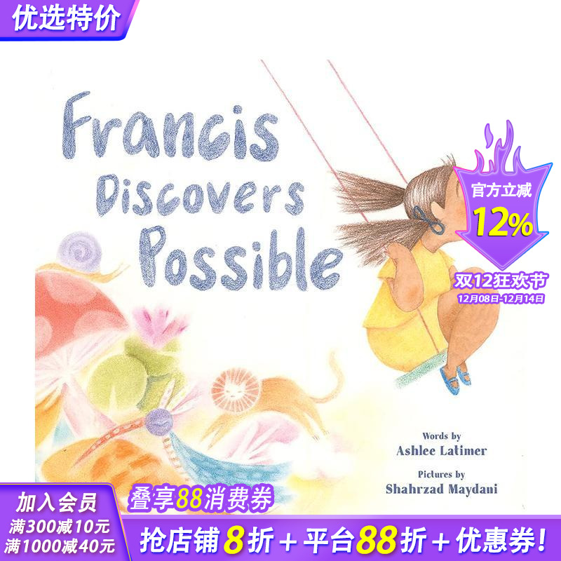 【现货】英文原版 弗朗西斯的发现 Francis Discovers Possible 乐观接纳自我 Ashlee Latimer插画 精装儿童绘本