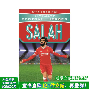 Heroes 英语阅读拓展进口书 足球英雄系列 英文小说故事 12岁 Salah Football Ultimate 萨拉赫 现货