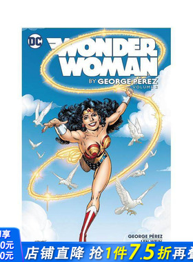 【现货】神奇女侠 卷2（2025版本） DC漫画界传奇画师乔治佩雷斯 Wonder Woman by George Perez Vol. 2 原版英文漫画 正版进口书