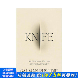 Knife 刀 原版 英文文学传记 进口书 正版 预售