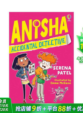 【预售】【意外侦探阿妮莎】#1 Anisha， Accidental Detective 侦探推理章节小说 英文儿童桥梁章节故事 英语拓展阅读进口书