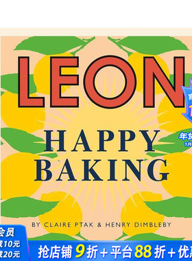 【现货】【Happy Leons】Leon Happy Baking 莱昂快乐烘焙 餐饮食谱