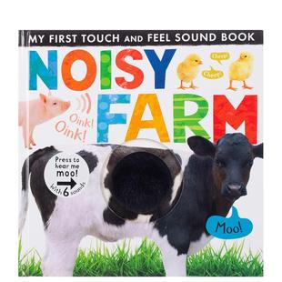 【现货】【触摸&发声】农场 Noisy Farm 英文儿童趣味互动绘本 英语早教进口书