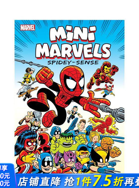 【现货】迷你漫威：蜘蛛感应 Mini Marvels: Spidey-Sense 原版英文漫画书 正版进口书