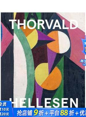 【预售】索瓦尔德·海勒森：立体主义先锋 Thorvald Hellesen : Pioneering Cubism 原版英文艺术画册画集 正版进口书
