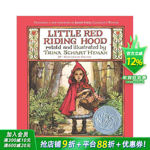 【预售】小红帽（40周年纪念版） Little Red Riding Hood (40th Anniversary Edition)? 英文儿童故事 英语拓展阅读进口童书