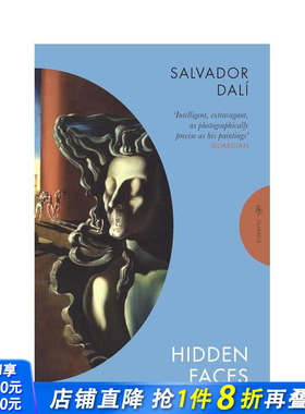 【预售】隐藏的面孔 萨尔瓦多·达利 【Pushkin Press Classics】Hidden Faces 原版英文文学小说 正版进口书