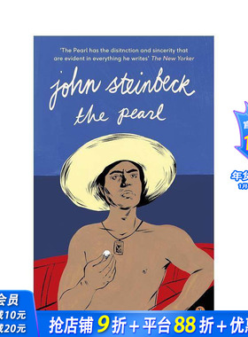【预售】【诺贝尔文学奖约翰·斯坦贝克】珍珠 时尚插画师Bijou Karman系列封面 The Pearl 原版英文文学小说 正版进口书