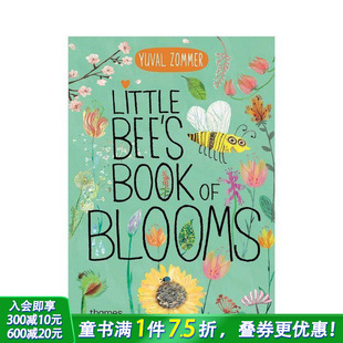 花开之书 进口童书 英文儿童插画科普绘本 Bee 现货 小蜜蜂 Big The Blooms Book Little