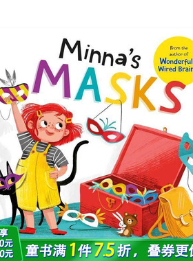 【现货】【奇妙连线故事】米娜的面具 神经多样性人士所拥有的非凡能力 【Wonderfully Wired Stories】 Minna's Masks 原版英文