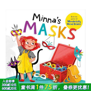 面具 Wonderfully 现货 米娜 Masks 英文 神经多样性人士所拥有 奇妙连线故事 Stories Wired 非凡能力 原版 Minna