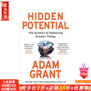 【现货】隐藏的潜力：实现更大成就的科学 Hidden Potential: The Science of Achieving Greater Things 原版英文 正版进口图书