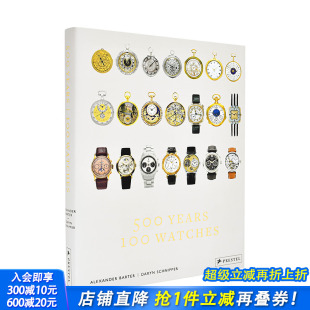 Watches 预售 500 原版 正版 块杰出手表 饰 100 进口书 500年历程 英文珠宝 Years
