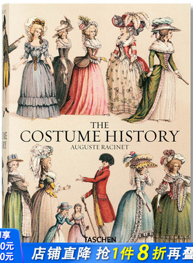 【现货】英文原版 礼服服装历史集The Costume Hist