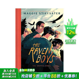 【预售】乌鸦男孩 The Raven Boys 英文小说故事 英语拓展阅读进口书 青少年经典小说改编 魔幻浪漫