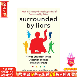 【预售】被骗子包围 Surrounded by Liars 原版英文心灵励志 正版进口书